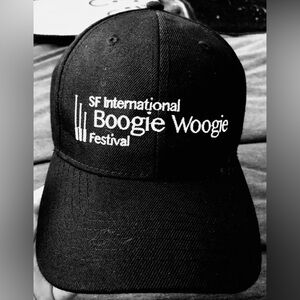 San Francisco International Boogie Woogie Festival Ball Cap Hat Adj JAZZ FAN NEW